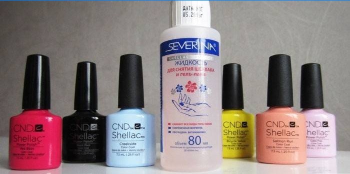 Shellac Severina Shellac Remover et Gel Polish