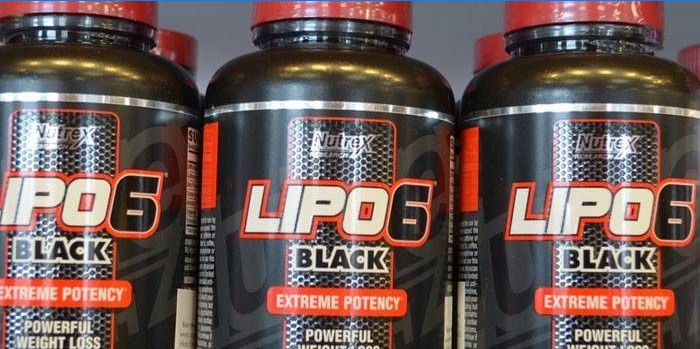 Nutrex Lipo 6 Black Fat Burner Cans