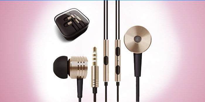 Fil de vide pour écouteurs Xiaomi Piston 2 Rose Gold