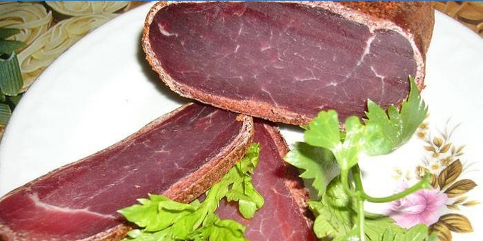 Basturma de boeuf arménien
