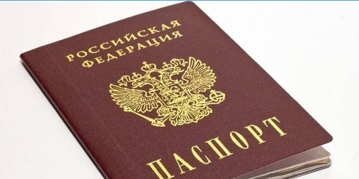 Passeport d'un citoyen de la Russie