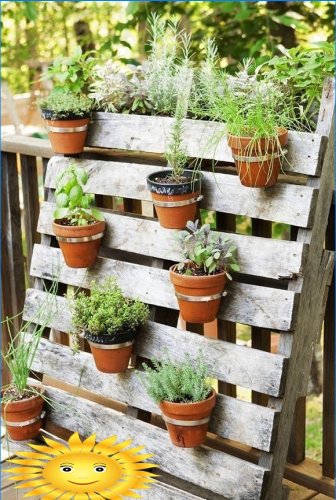 Parterres et parterres de fleurs verticaux à faire soi-même