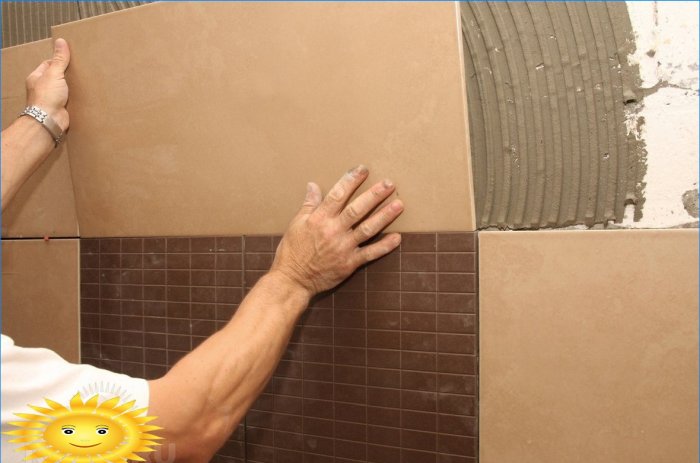 Carreaux grand format: caractéristiques de sélection et d'installation