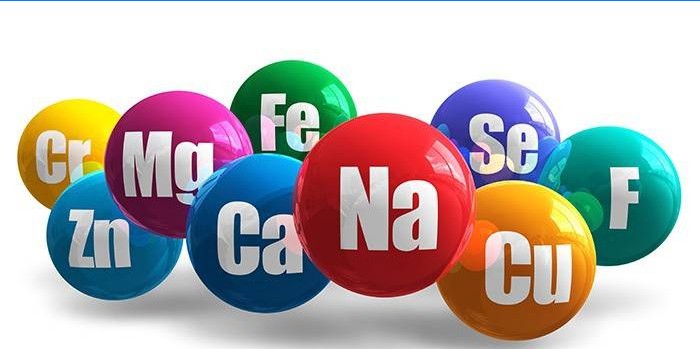 Boules multicolores avec oligo-éléments