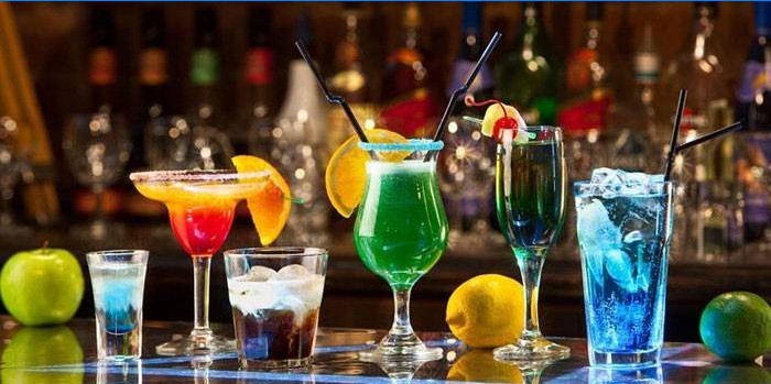Cocktails alcoolisés