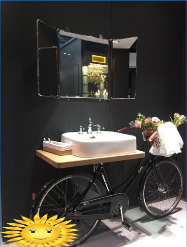Dessous de verre et meubles de toilette faits maison