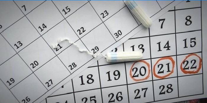 Calendrier avec dates marquées