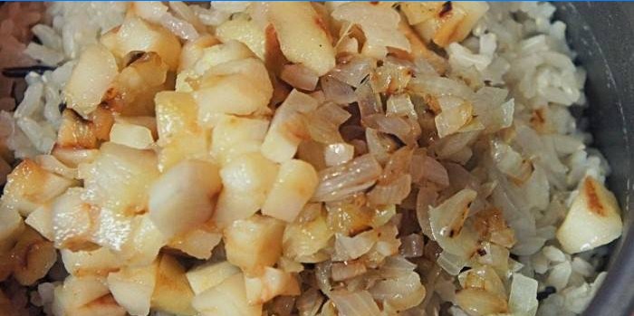 Riz à l'oignon
