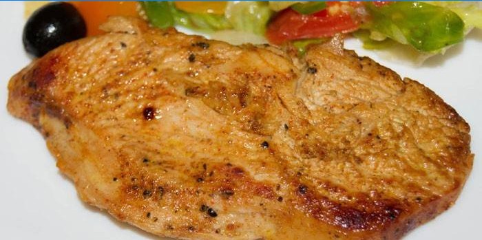 Steak prêt