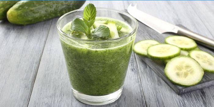 Smoothie au concombre