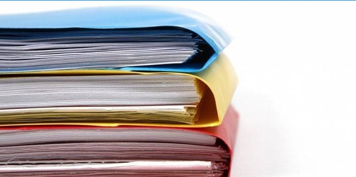 Documents dans des dossiers