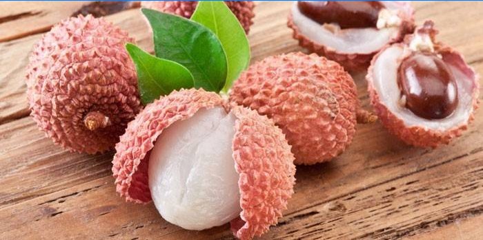 Fruits de litchi