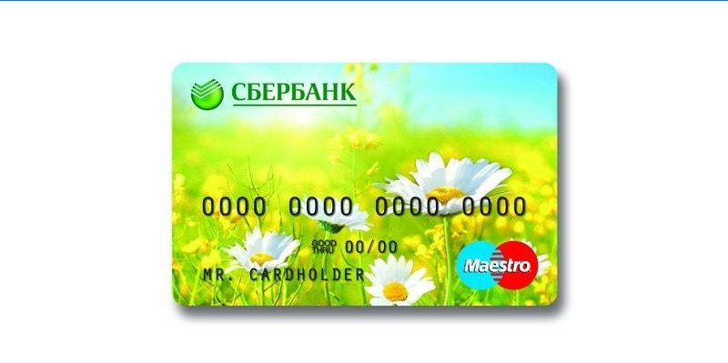 Carte plastique Sberbank