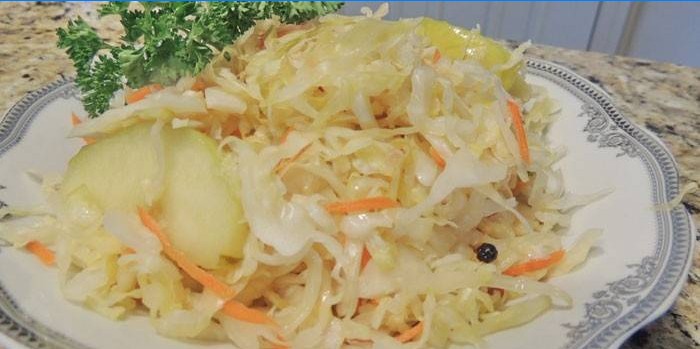 Choucroute aux pommes