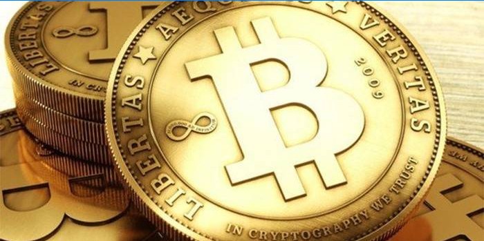 Pièces d'icône Bitcoin