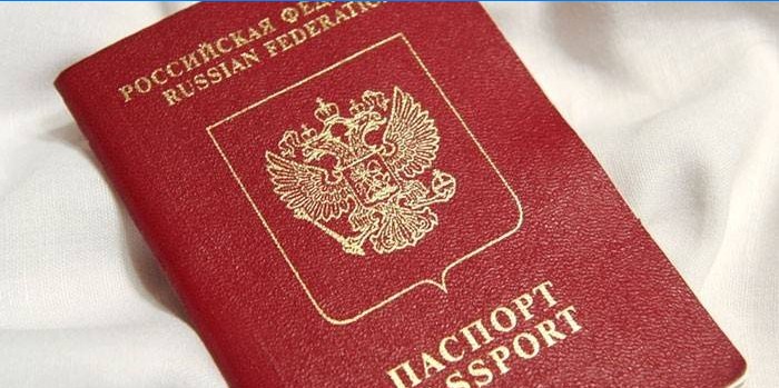 Passeport d'un citoyen de la Russie