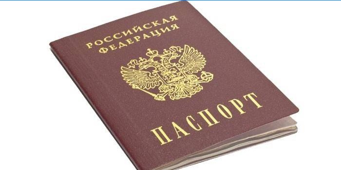 Passeport d'un citoyen de la Russie