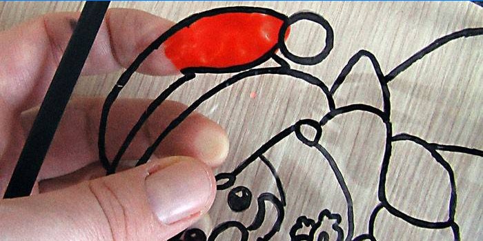 Verre en pâte à modeler