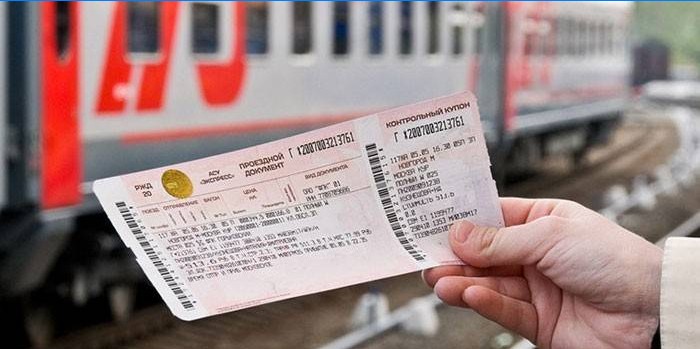 Billet de train