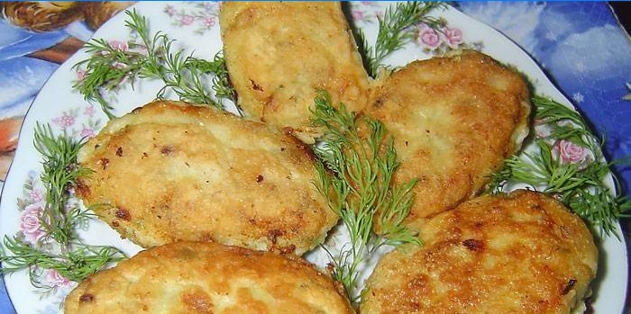 Gâteaux de poisson frits