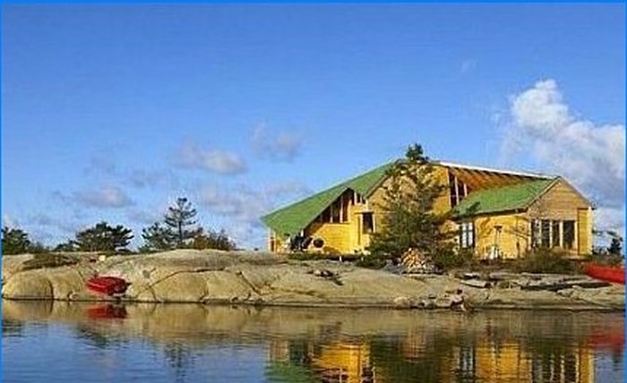 Maison canadienne: histoire, caractéristiques et perspectives russes