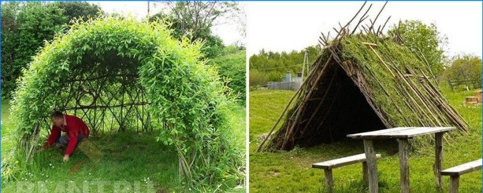 Maison des enfants. cabane