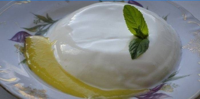 Dessert prêt