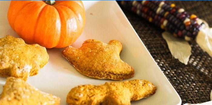 Biscuits sablés à la citrouille