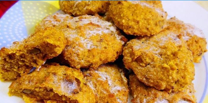 Biscuits à la citrouille et à l'avoine