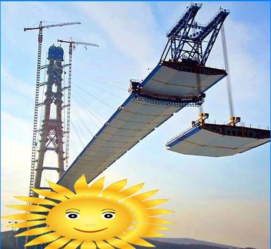 Pont à haubans vers l'île Russky - une percée dans la construction de ponts en Russie