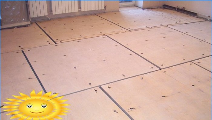 Pose de planches de parquet: technologie, conseils professionnels
