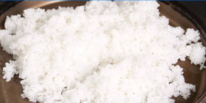 Riz bouilli