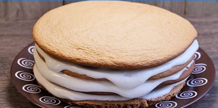 Croûtes à la crème sure