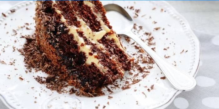 Gâteau à la crème au lait concentré