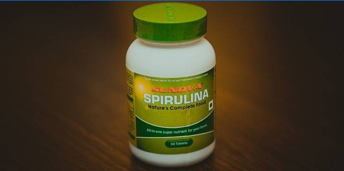 Emballage de spiruline