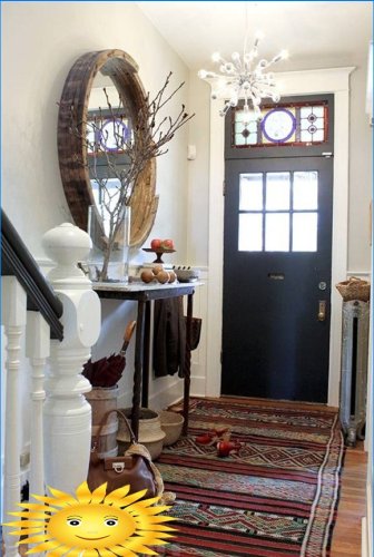 Tapis à l'intérieur du couloir