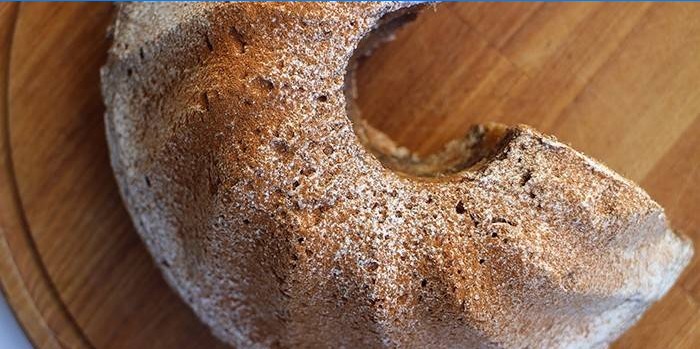 Gâteau de pâte au fromage cottage prêt à l'emploi sans oeufs
