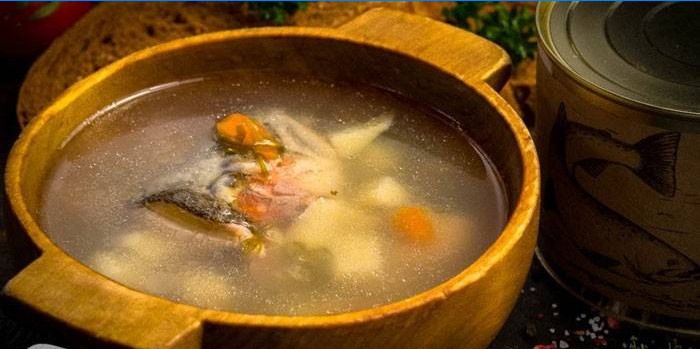 Soupe à la truite