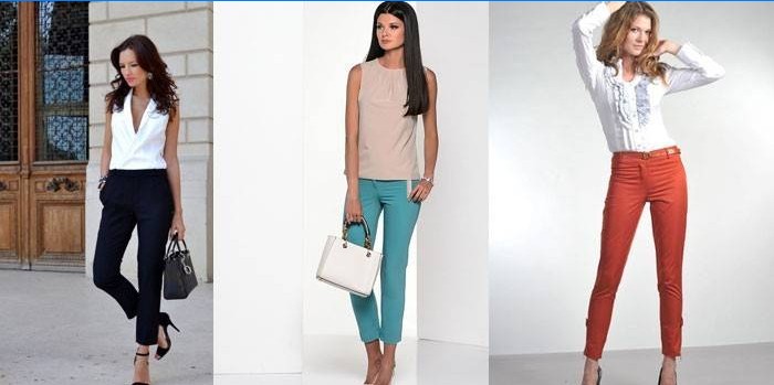 Pantalon d'été raccourci