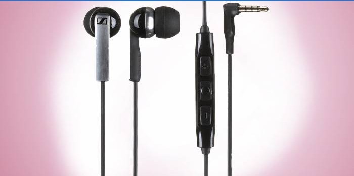 Fil de vide pour casque Sennheiser CX 2.00G Noir
