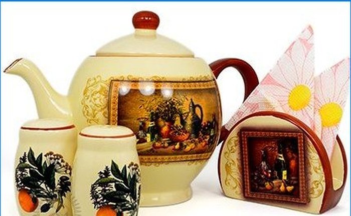 Verre, céramique, cristal - la vaisselle dans votre intérieur