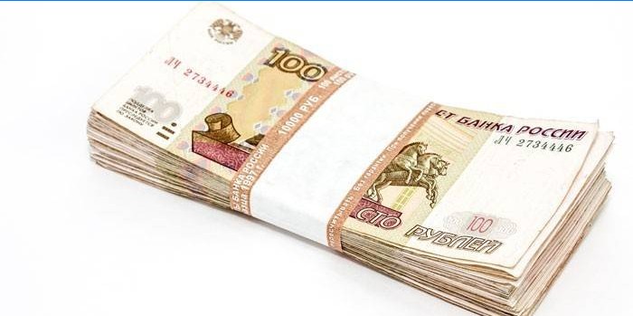 Paquet de billets