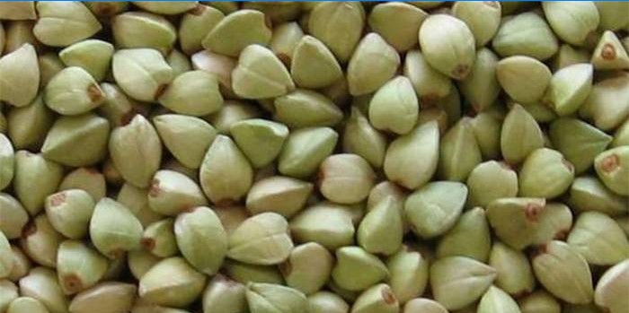 Grains de sarrasin vert