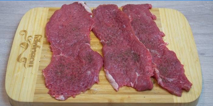 Côtelettes de boeuf