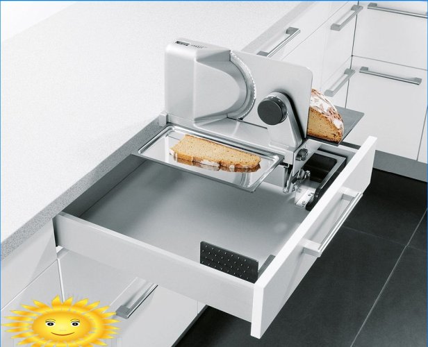 Placer de petits appareils électroménagers dans la cuisine