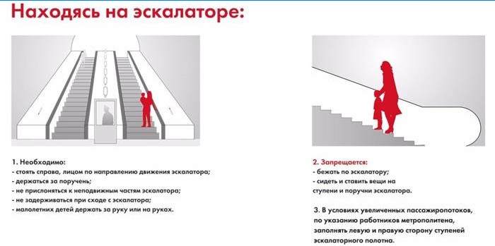 Lignes directrices sur les escaliers mécaniques