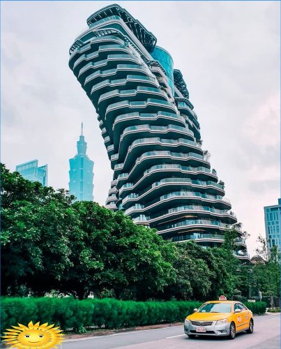 Agora Garden - un gratte-ciel écologique à Taipei