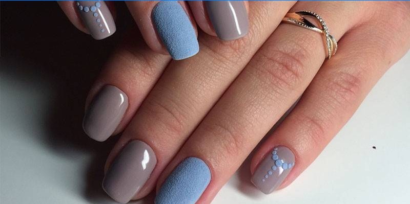 Conception d'ongles à la mode