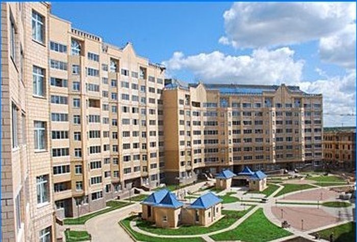 Nouveaux bâtiments à Moscou