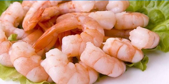 Crevettes pour salade